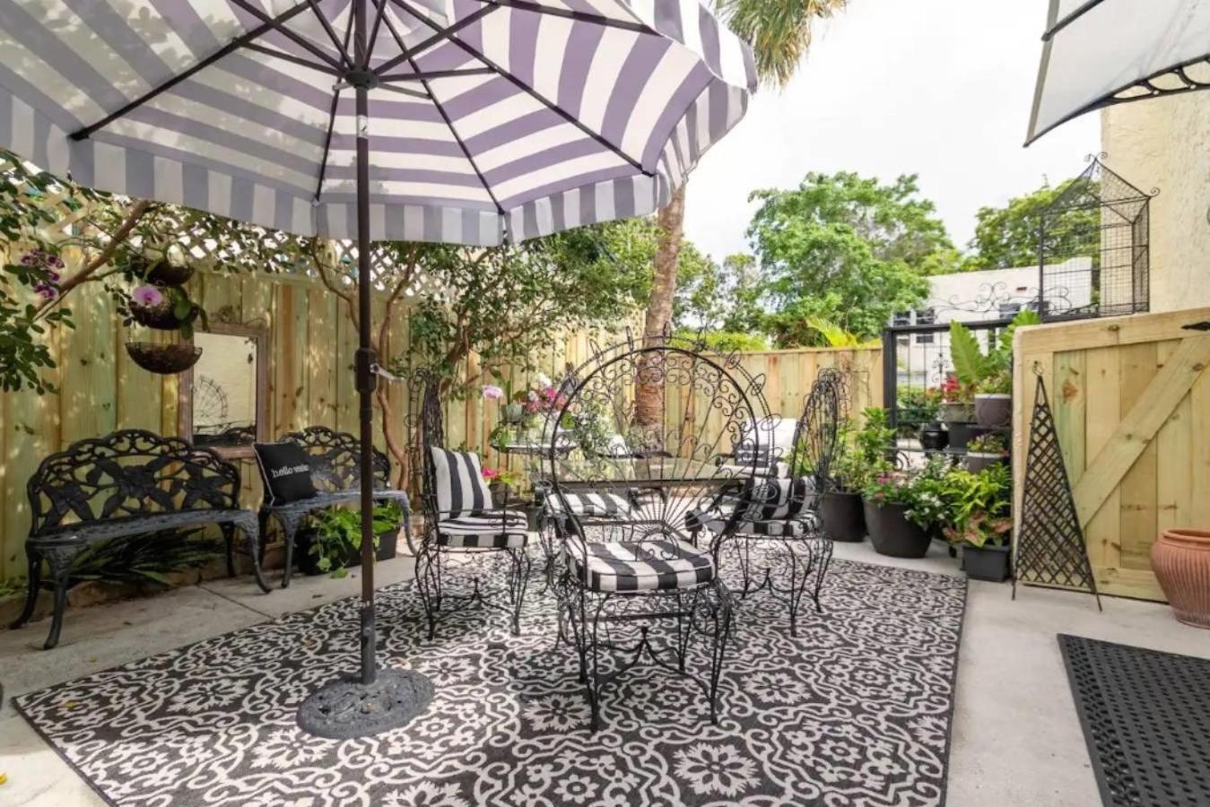 Villa Tropical Designer House In Heart Of Antique Row Wpb West Palm Beach Exterior foto